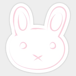 Soft, Pink, and in Hiding Sticker